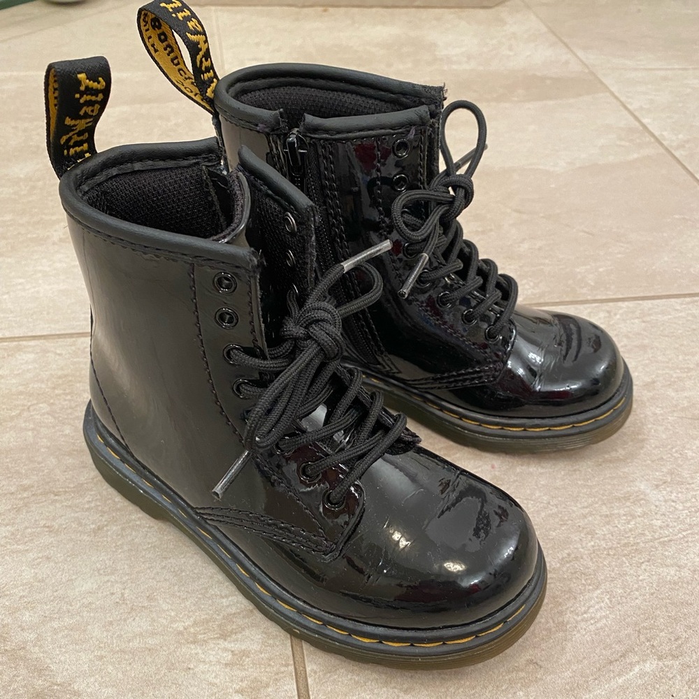 Patten leather Doc martens toddler size 9